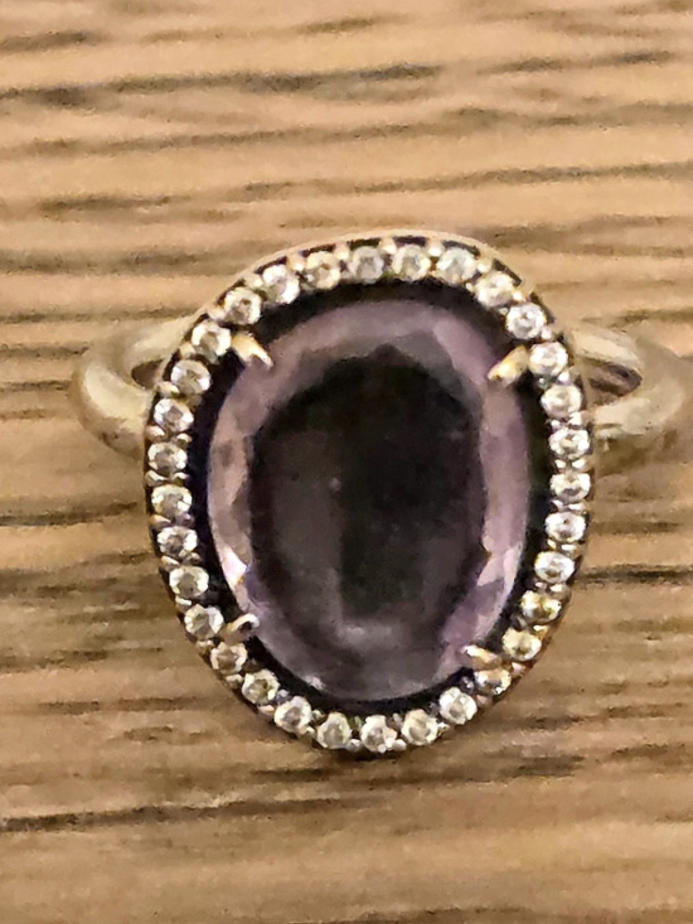 Pandora Glamorous Legacy Amethyst Ring (Style #190893AM). RARE